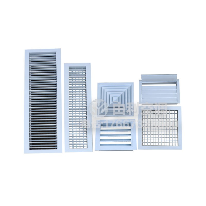 abs双层百叶铝合金可调出风口