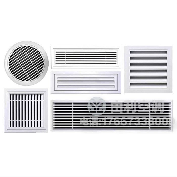 铝合金百叶门较式百叶风口